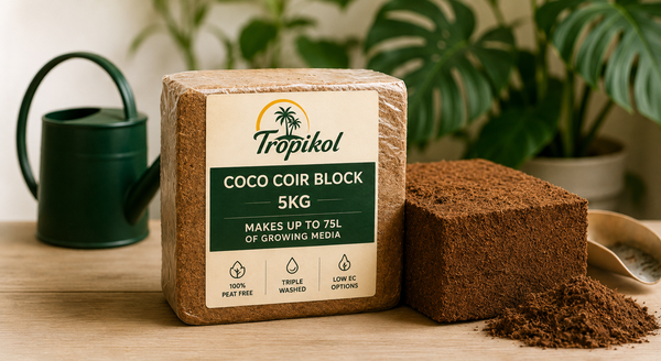 COCO COIR 5 KG BLOCK (LOW EC / WASHED)