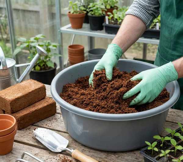 How to Hydrate a Coco Coir Block